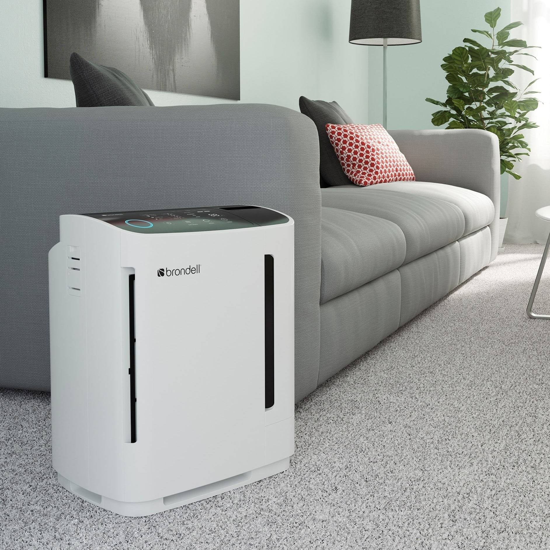 HEPA Air Purifier and Humidifier, White P98369