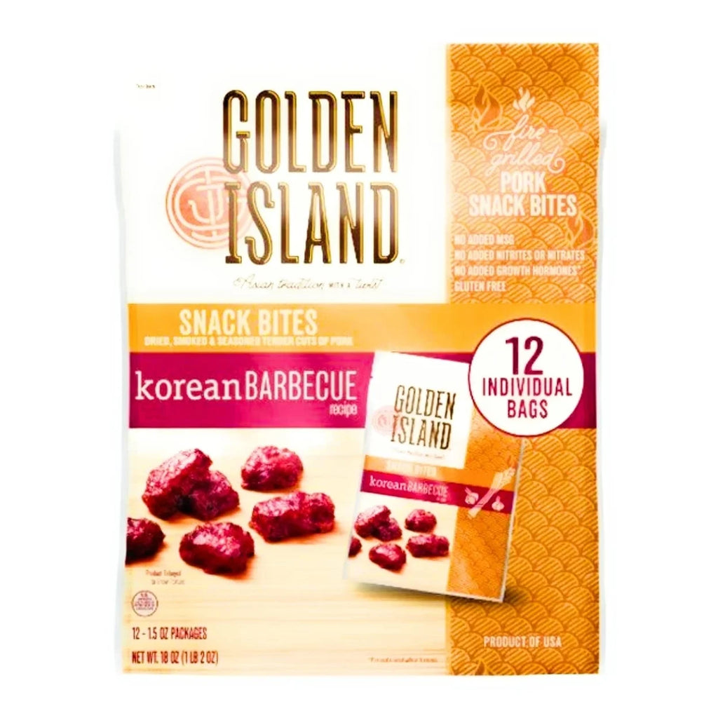 Pork Snack Bites Korean Barbecue, 1.5 oz (12 Count) H808950