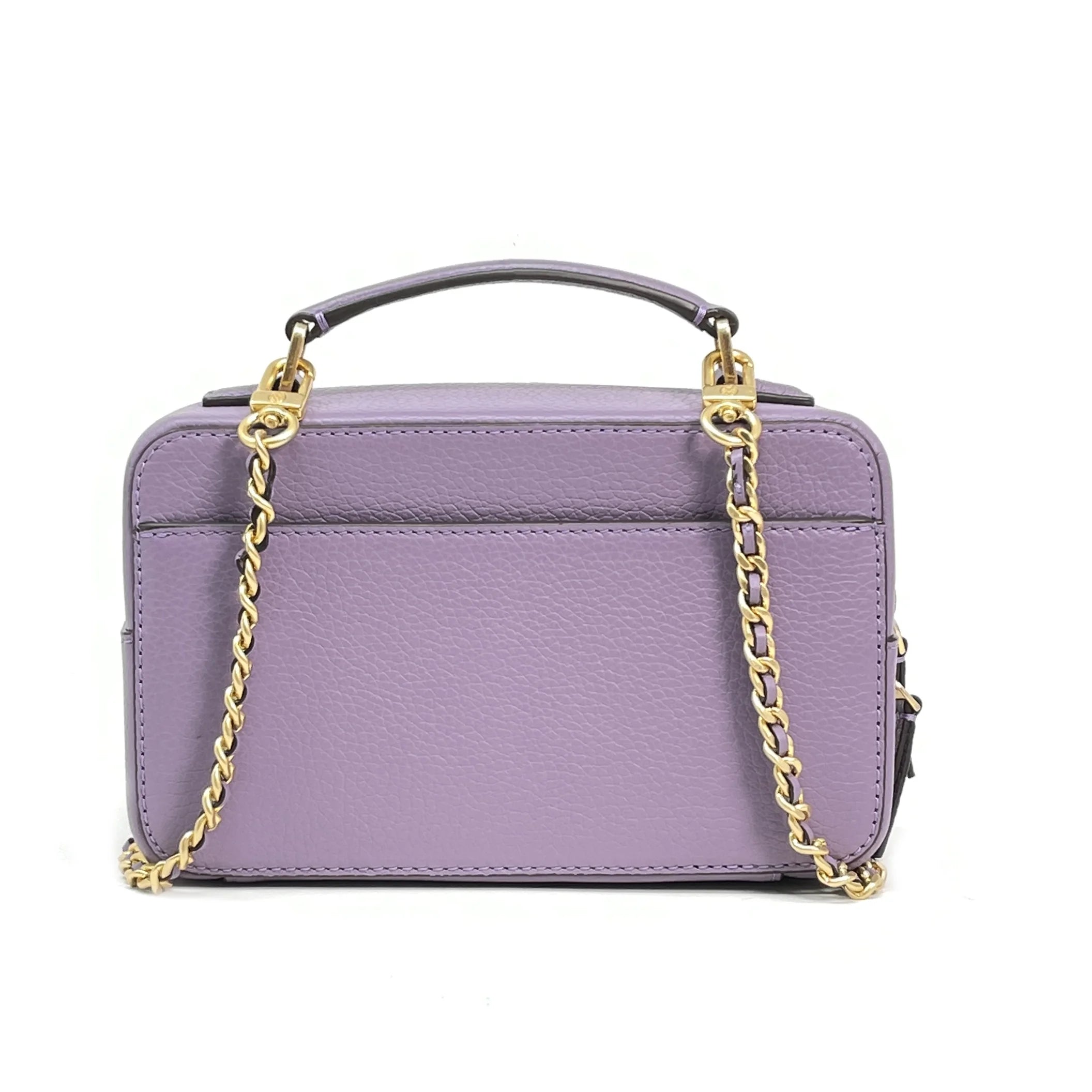 Women's Pebbled Leather Small Top Handle Crossbody Bag W4268