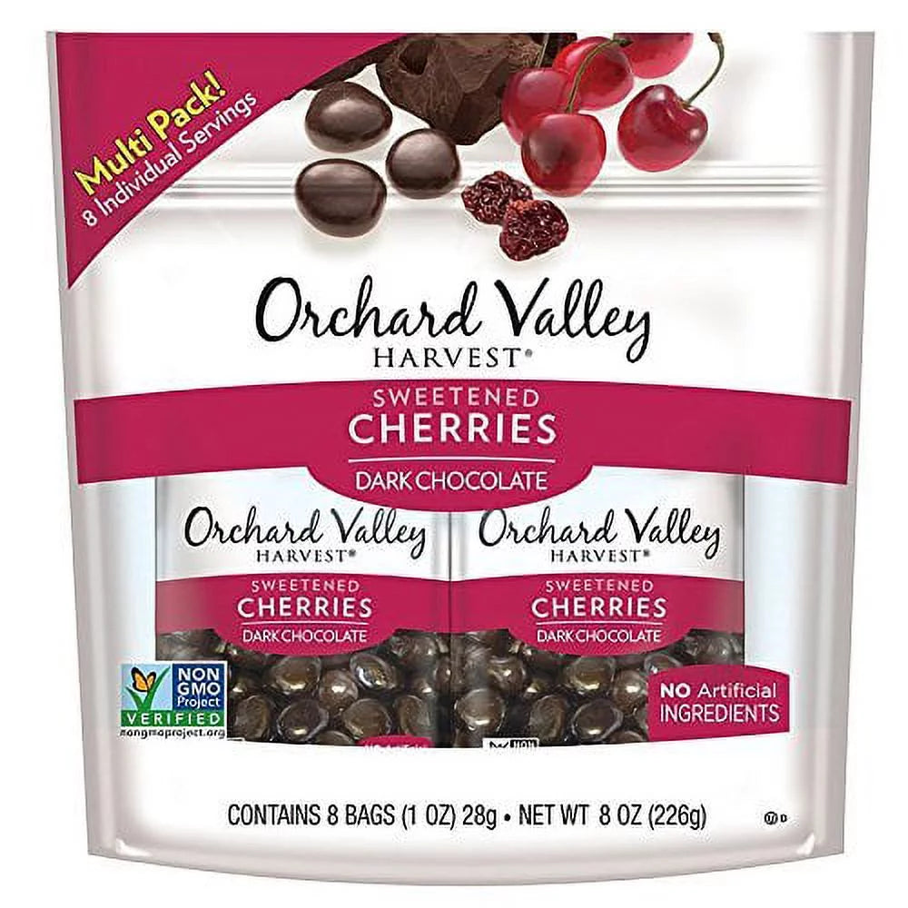 Dark Chocolate Cherries, 1 oz, Non-GMO F7955
