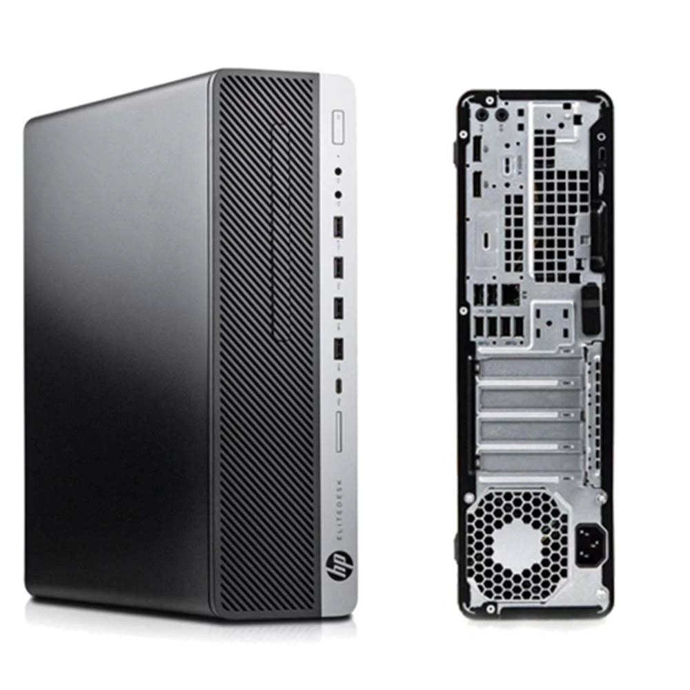 Desktop Computer with Intel i5 CPU, 240GB SSD, 16GB RAM, Dual 19" LCD Monitors M834