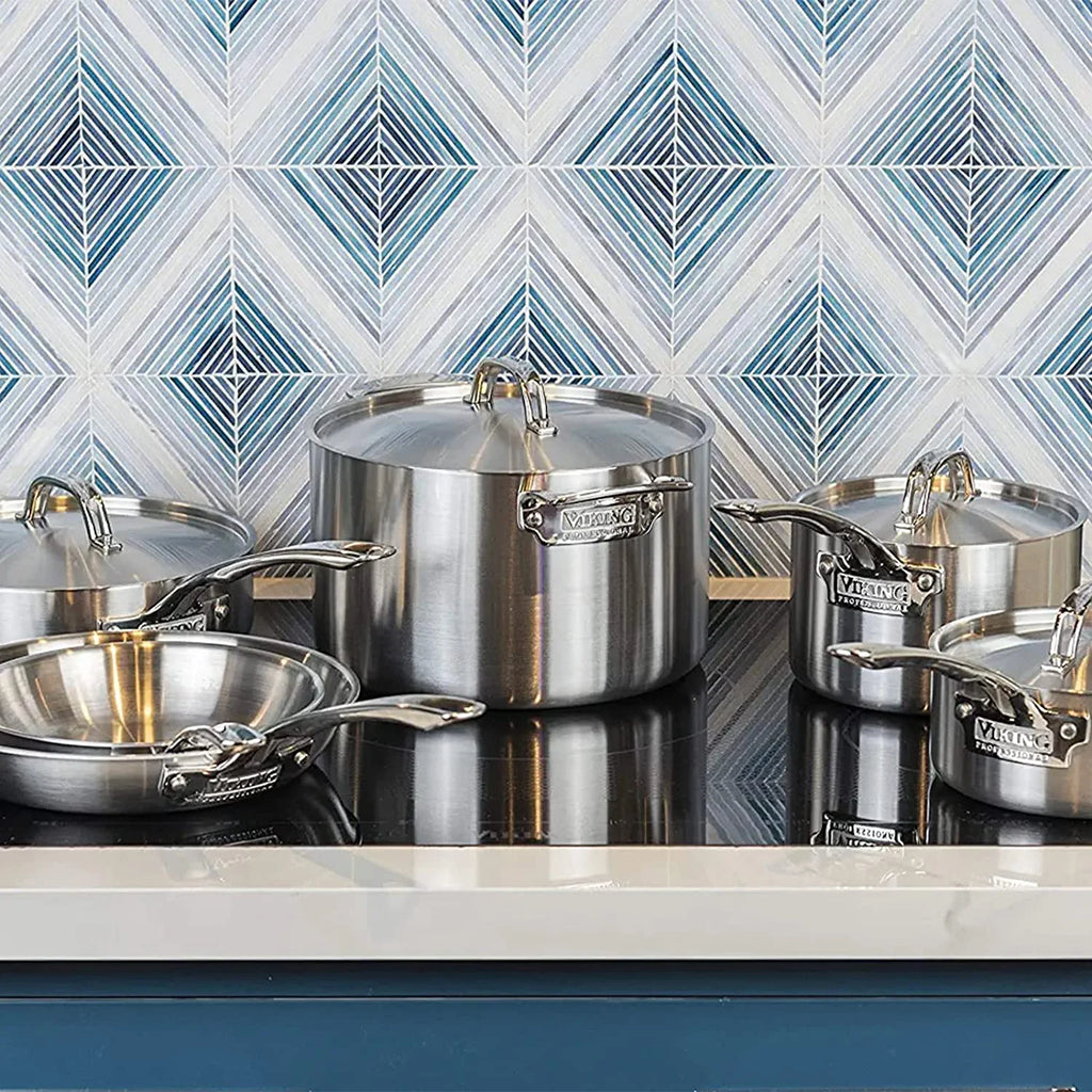 5-Ply Stainless Steel Cookware Set 10 Piece I443
