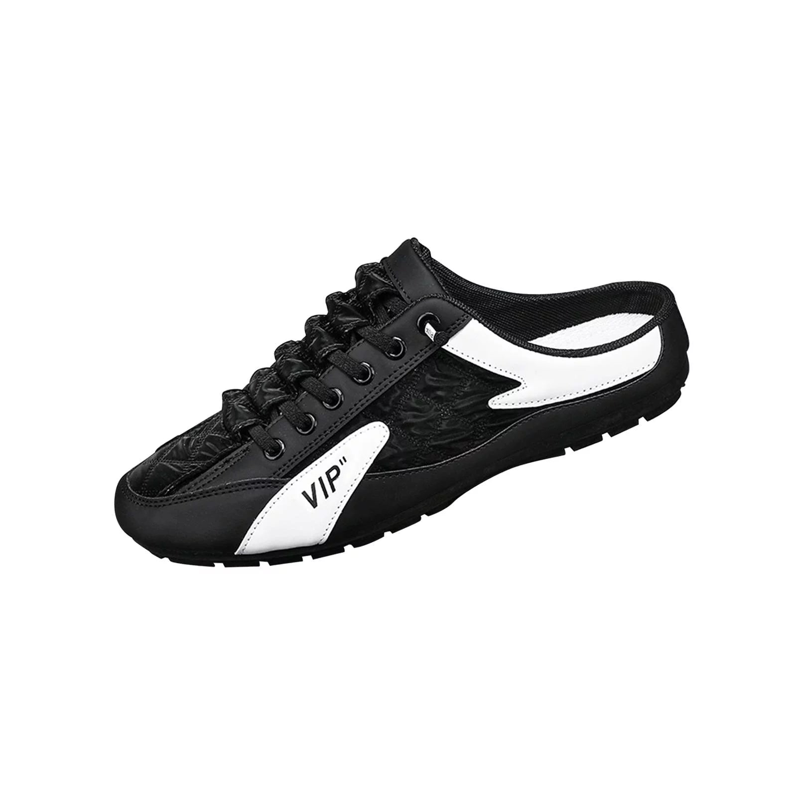 Men Slip-on Mule Sneakers Lightweight Casual Loafers R549798