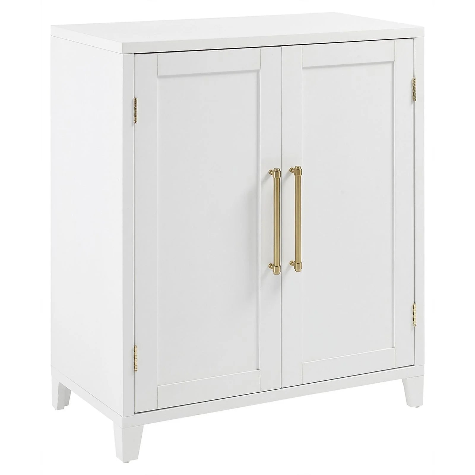 Stackable Wood Kitchen Pantry Storage Cabinet in White I978