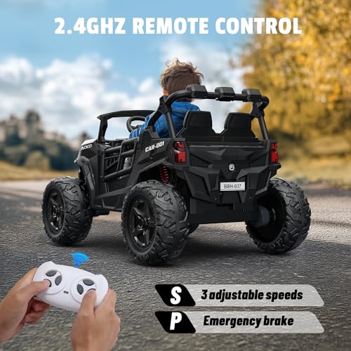 24V 2 Seater Ride on Car Truck, 4WD, Remote Control, Pink P334