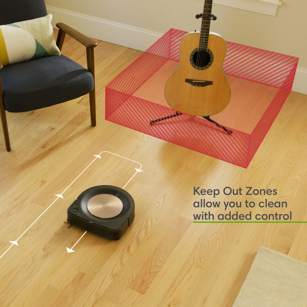 Robot Vacuum with Smart Mapping and Powerful Suction J25898