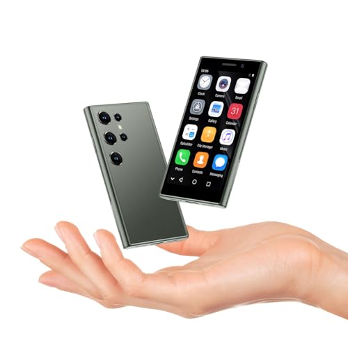 Mini Phone for Kids,Small Smartphone Unlocked with 2GB+16GB, 3.0" HD Screen,Tiny Pocket Cellphone,Worlds Smallest Phone,WiFi Mini Mobile Phones for Kids,Face ID Dual SIM, Best Gift for Boys&Girls
