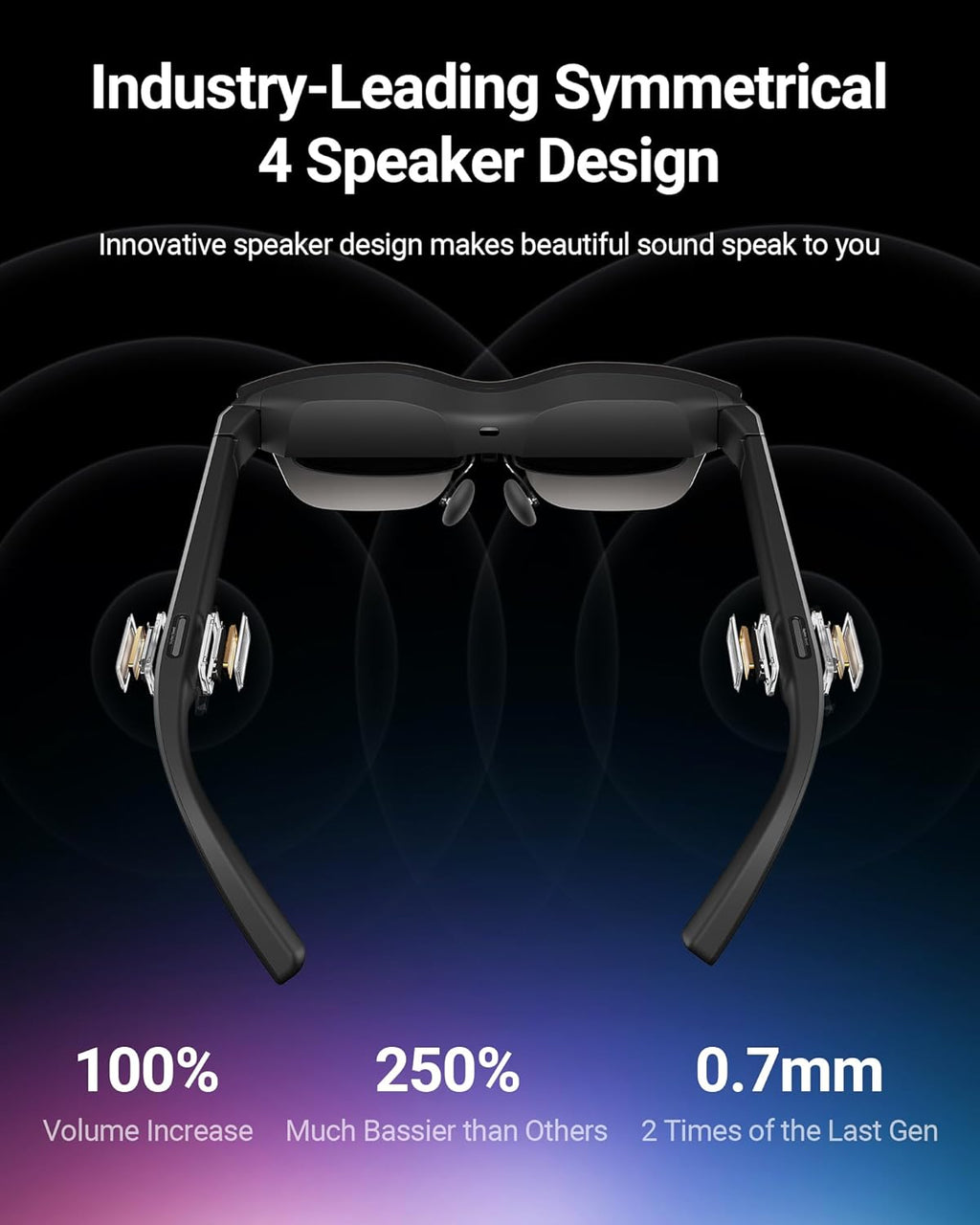 AR Glasses with Micro OLED Display and 120Hz Refresh Rate D52278