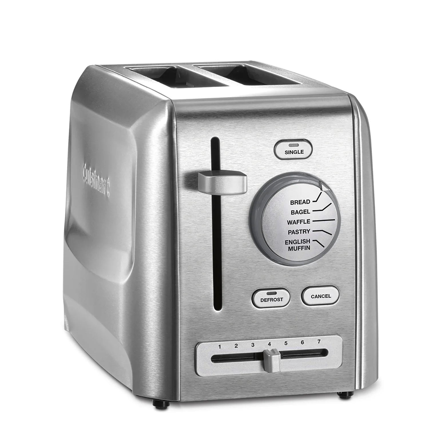 2 Slice Stainless Steel Toaster U1841