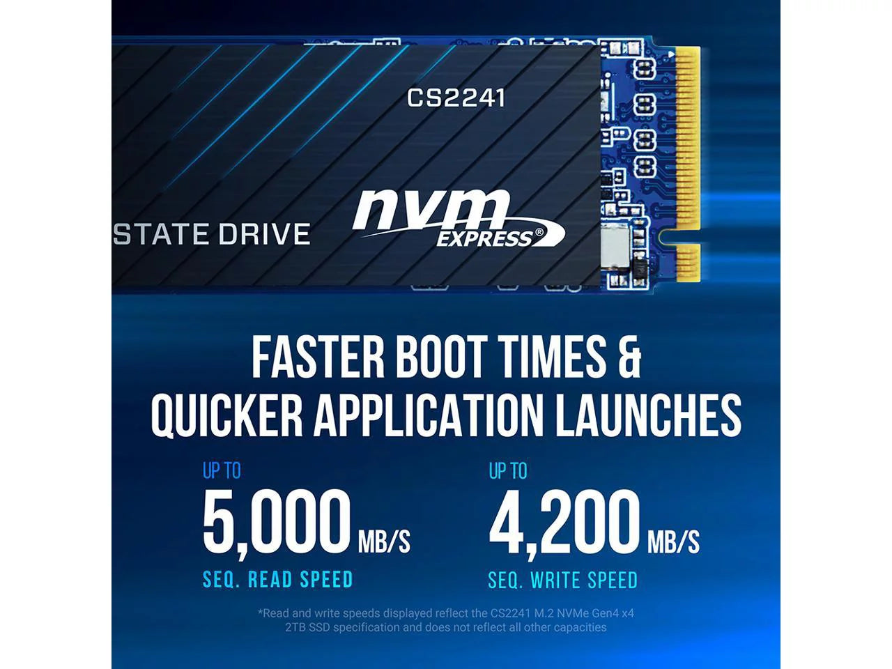 M.2 2280 PCIe 4.0 x4 4TB Internal Solid State Drive R269