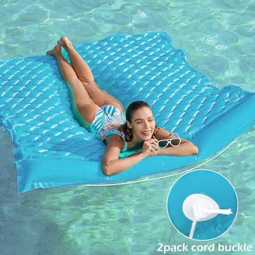 Giant Inflatable Floating Water Mat for Pool Lake Beach H3699