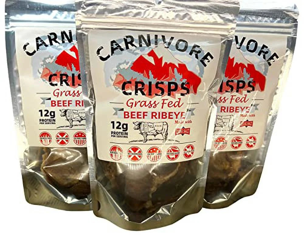 Beef ribeye crisps, 1.5 oz bag, 11 g protein S8066