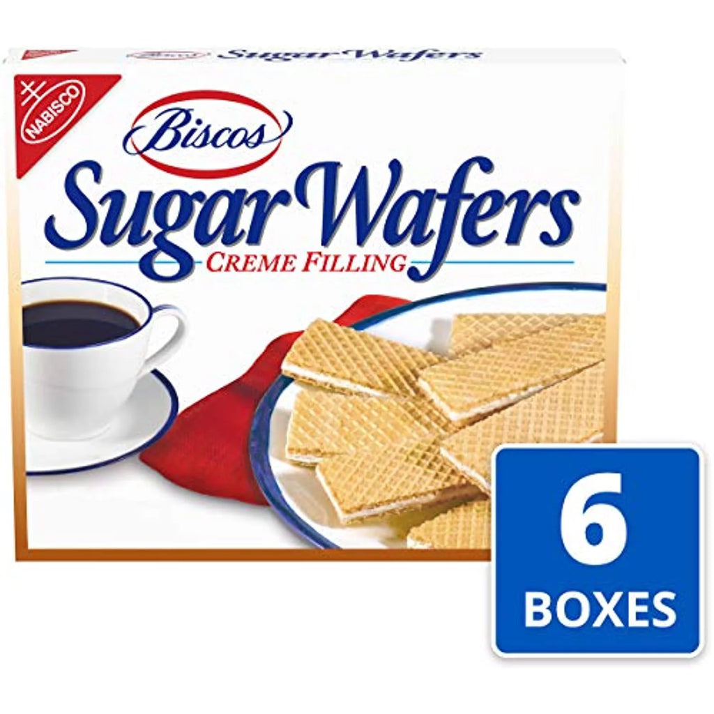 Creme Filled Sugar Wafers, 6 Count, 8.5 Ounce Boxes Z383