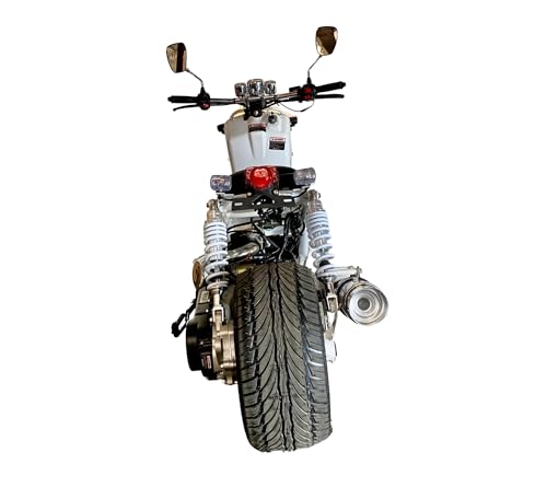 50cc Stretched Scooter Automatic Transmission Street Legal Moped for Adults V290