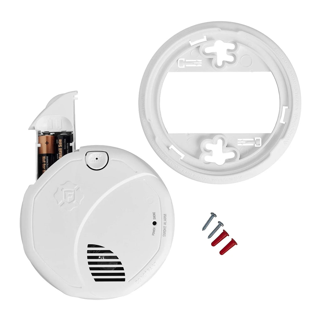 Wireless Battery-Powered Photoelectric Smoke Detector P3367