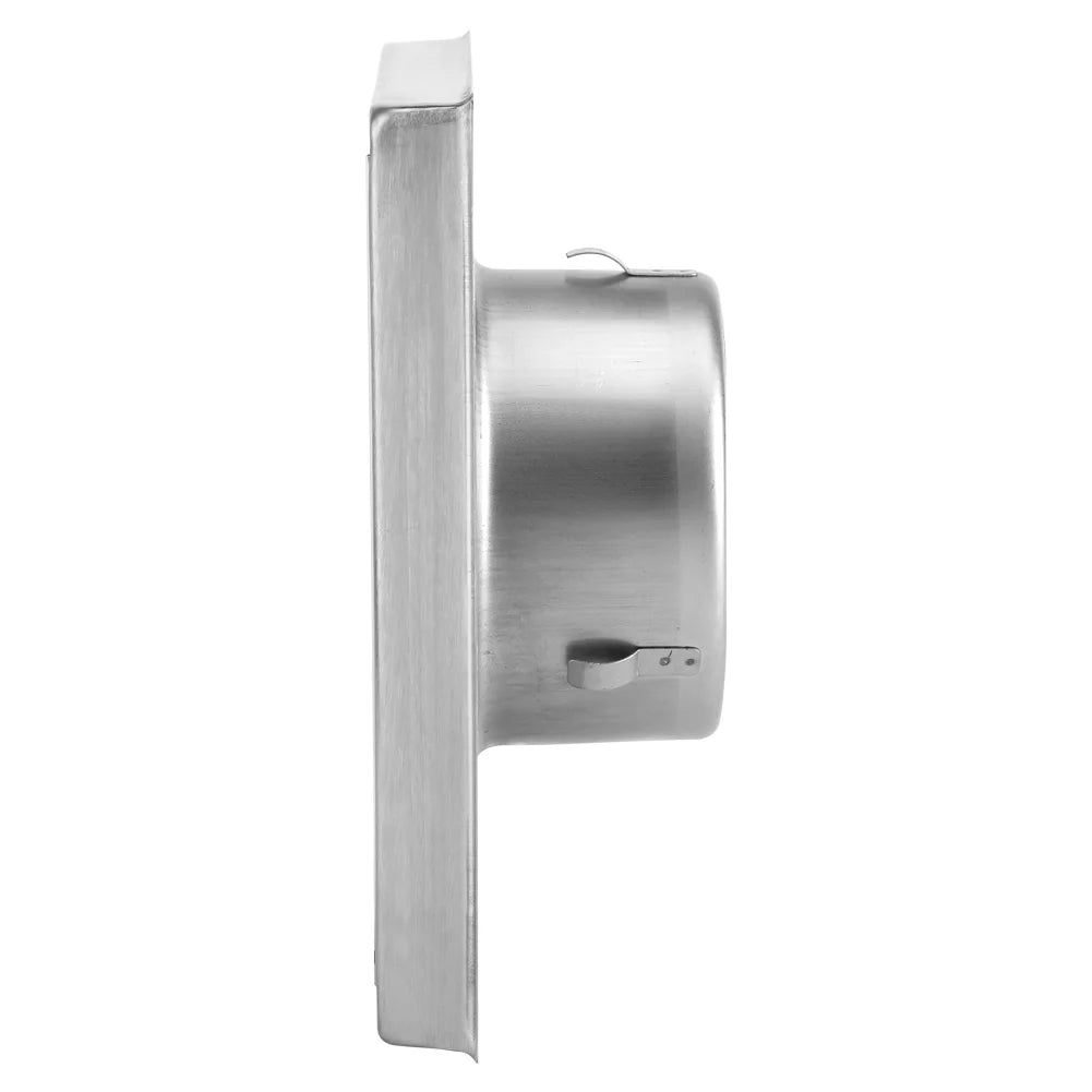 Dryer Vent Cover 100mm Stainless Steel Wall Vent with Moving Flaps M15926