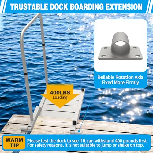 Boat Boarding Platform and Dock Extension Step Up & Down Fixed P430
