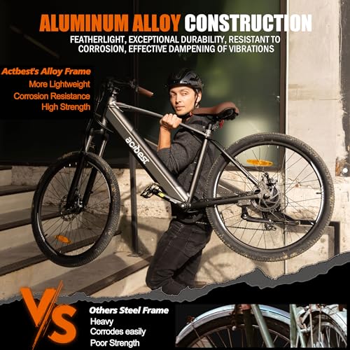 Electric Bike for Adults - 1000W Brushless Motor, Removable Battery, 7-Speed Commuter Z1037