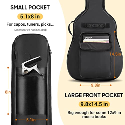 Electric Guitar Gig Bag 6mm Padding Backpack Soft Case Black Z99509
