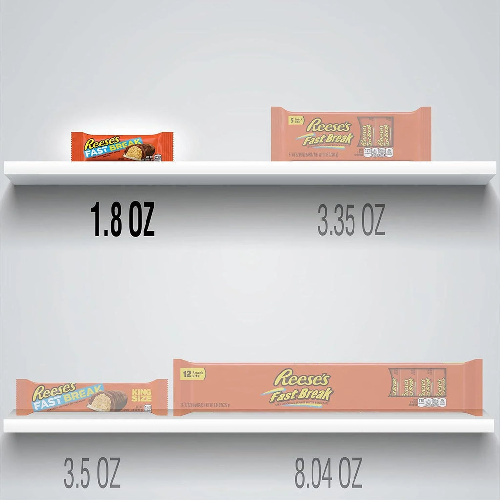 Peanut Butter Nougat Candy Bars 8 Pack K741