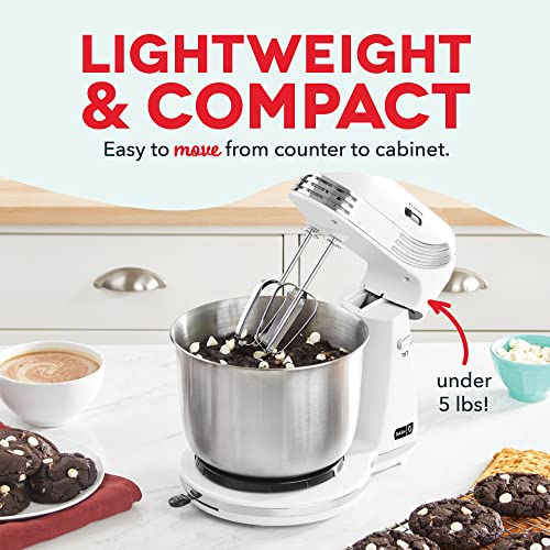 Stand Mixer with 3 Quart Stainless Steel Bowl, 6 Speeds H9467
