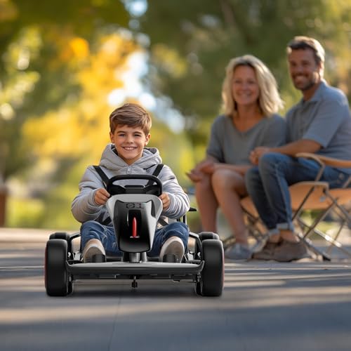 24V Electric Go Kart for Big Kids with 5-Point Safety Belt L11939