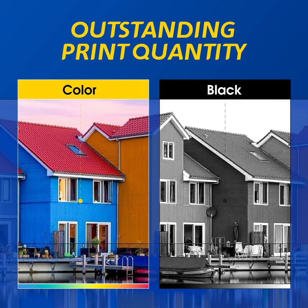 Ink Cartridge 4 Pack Black Cyan Magenta Yellow for Epson Printers R7074