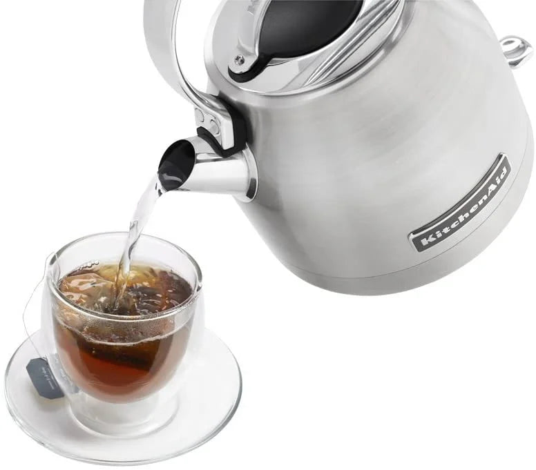4 Slice Toaster and Electric Kettle Set - Stainless Steel Y7362
