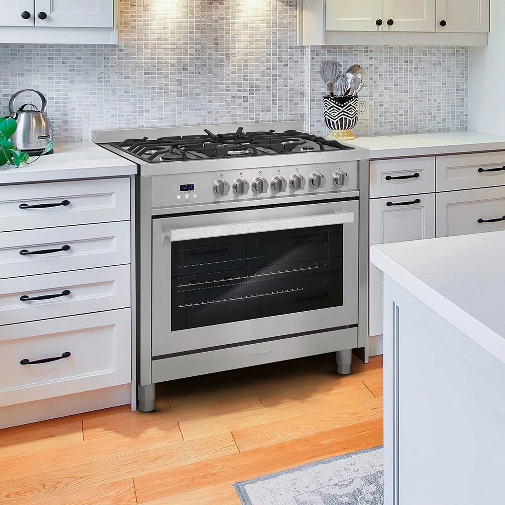 Freestanding Gas Range with 5 Burners and Convection Oven Z78431