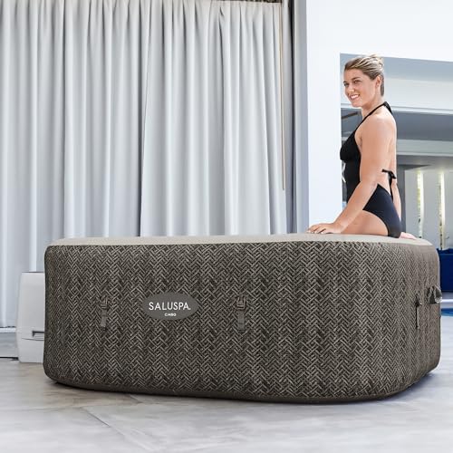 Inflatable Hot Tub Spa with LED Lights and App Control V9433