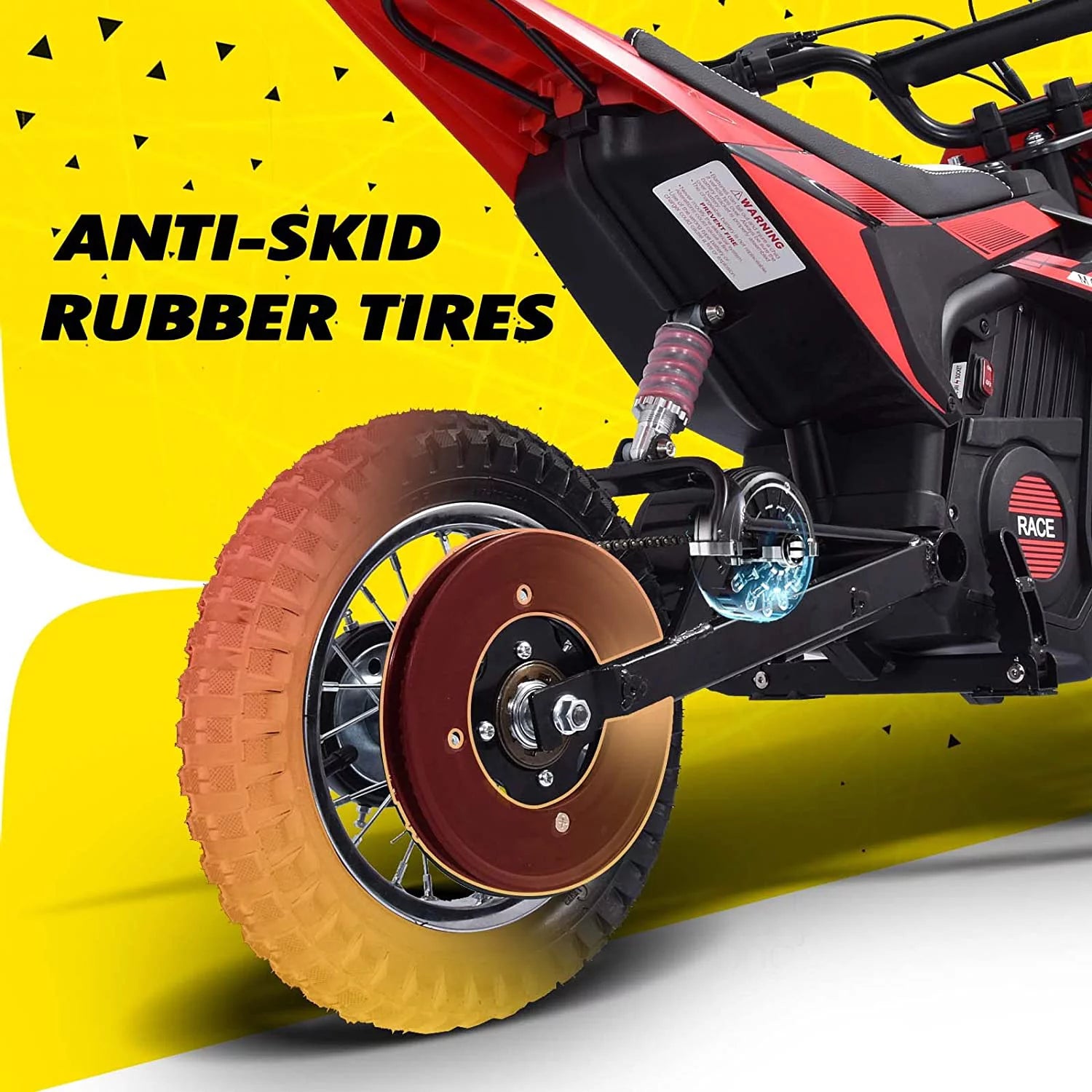 Kids Electric Dirt Bike 250W Off-Road for Ages 13+ J57893