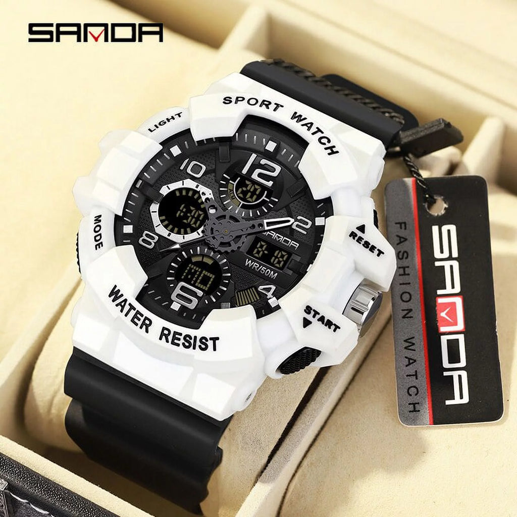 Men's Digital Sports Watch Waterproof Shock Resistant S63898