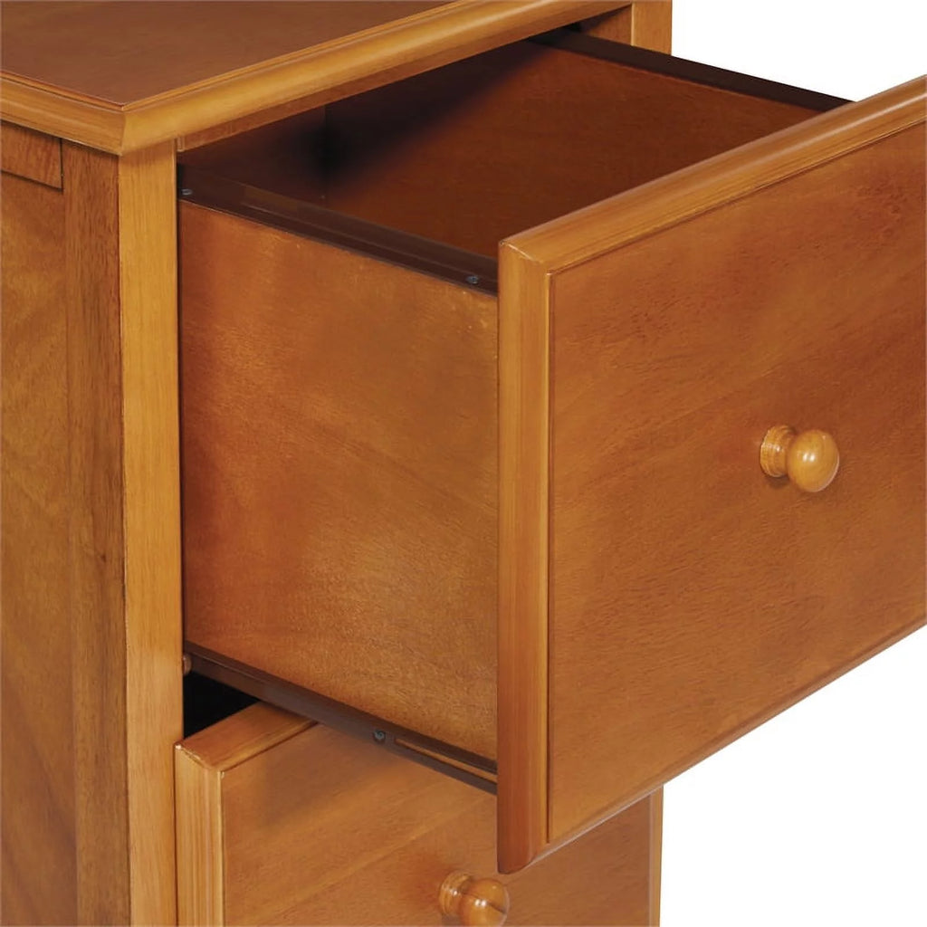 Modern 2 Drawer Wood File Cabinet I2173