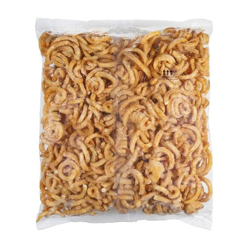 Seasoned Crispy French Fries, 5 lb, 6 per case J26511