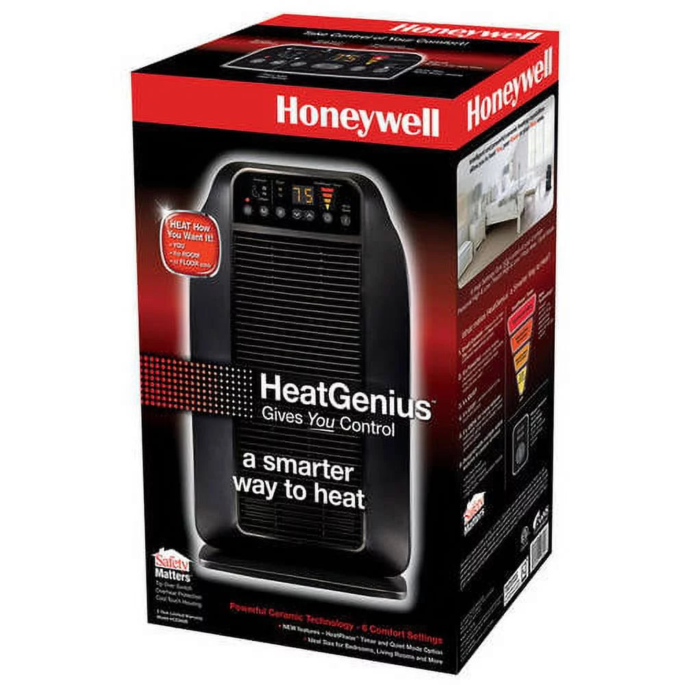 Ceramic Space Heater, Black N9946
