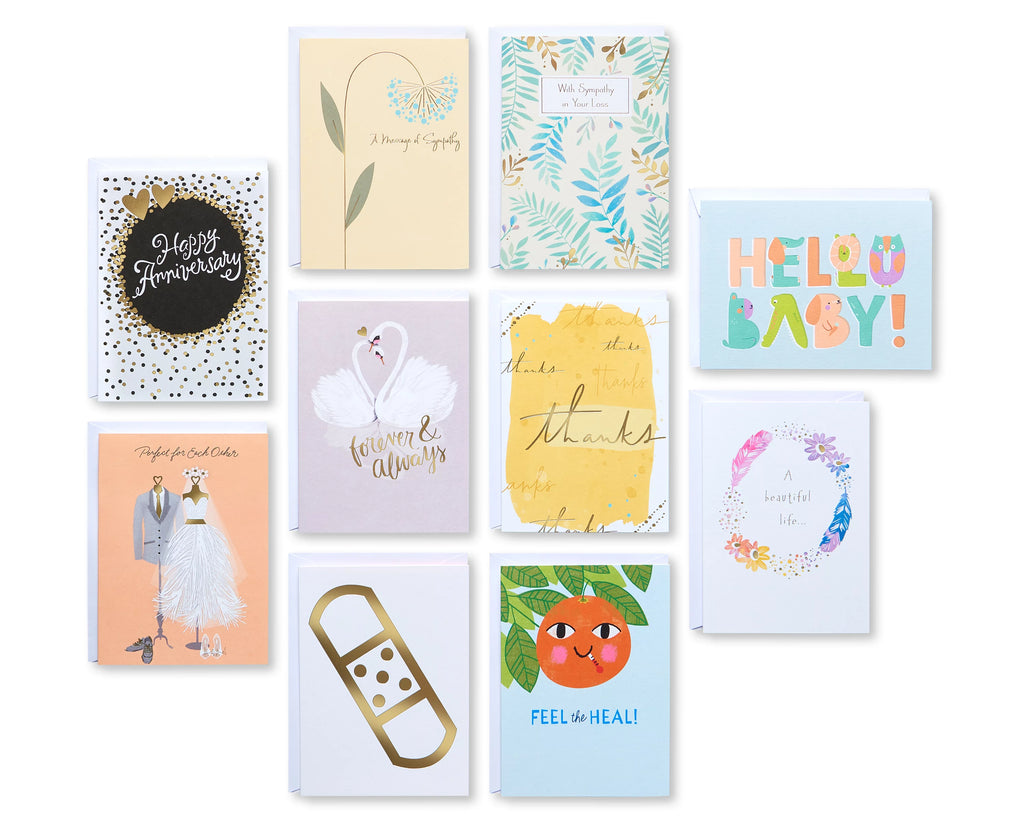 All-Occasion Greeting Cards Assortment, 40-Count M3011