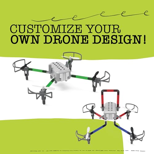 DIY Drone Building Kit for Kids, STEM Remote Control Quadcopter J592542