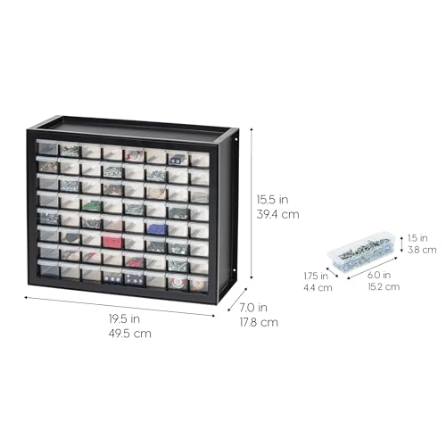 44-Drawer Small Parts Storage Cabinet for Hardware and Craft Supplies I267