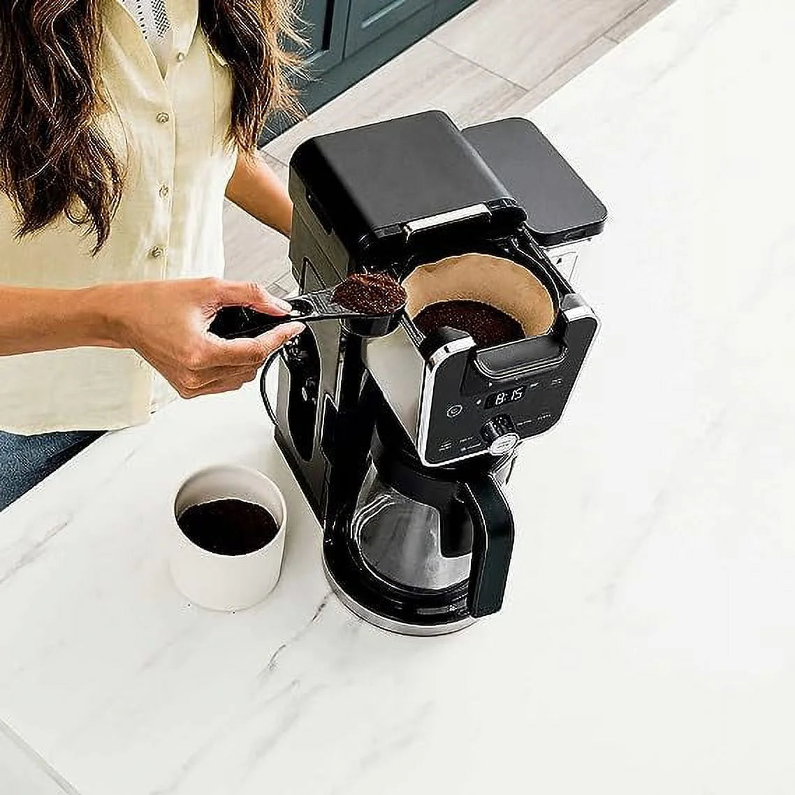 DualBrew System 14-Cup Coffee Maker 4 Brew Styles - Black G133