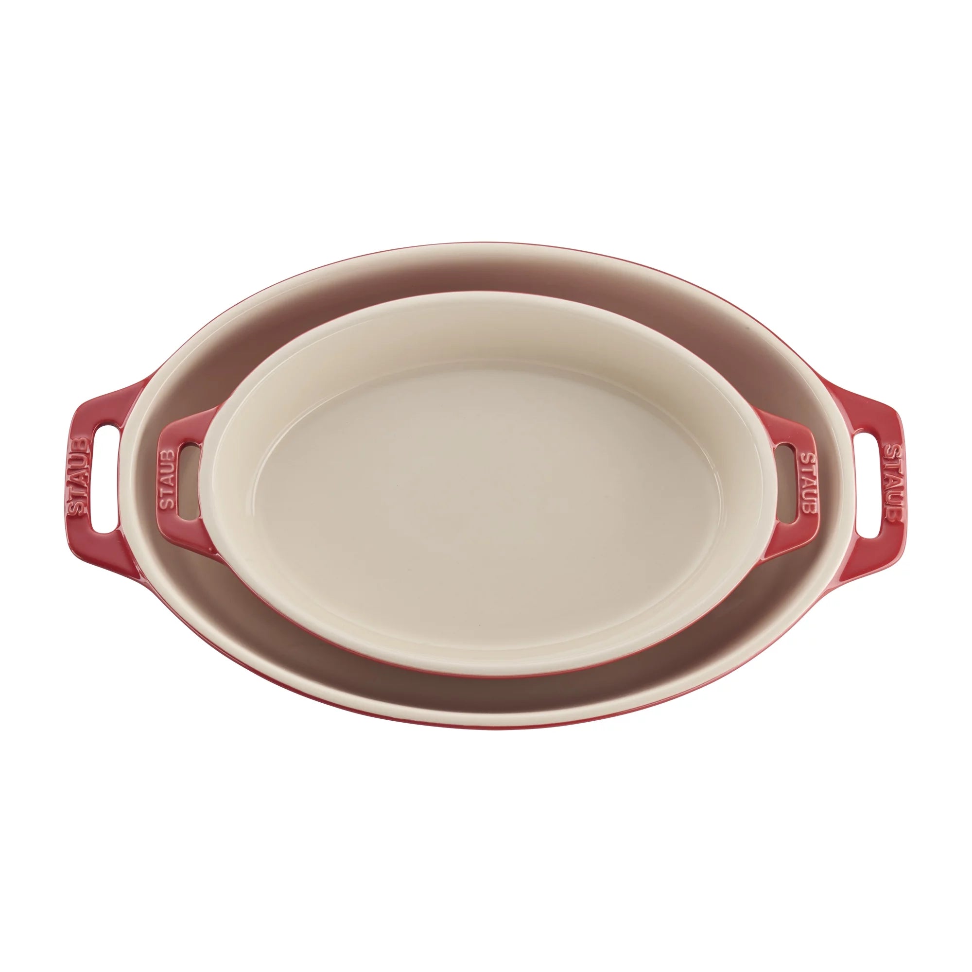 Oval Ceramic Baking Dish Set, 2-Piece J1353