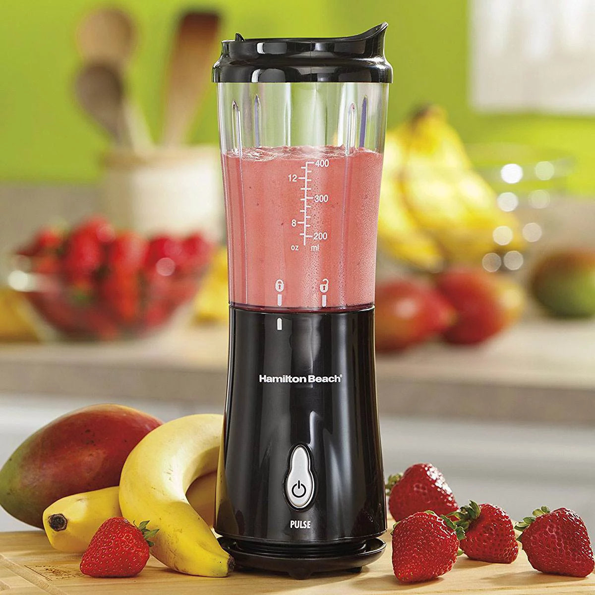 Single Serve Smoothie Blender with Travel Cup and Lid S404