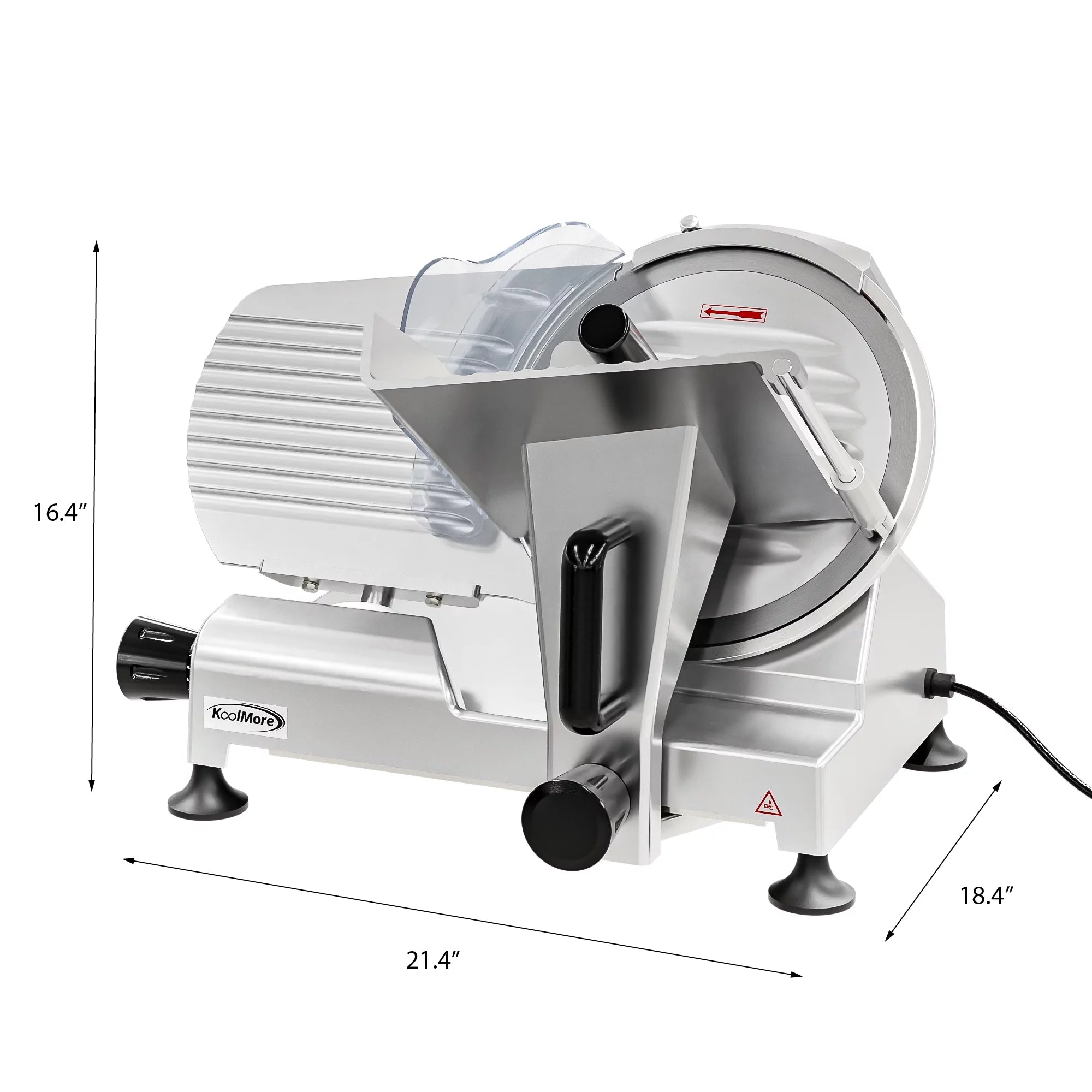 Commercial Deli Meat Slicer with 10" Carbon Steel Blade, Adjustable Thickness G34284