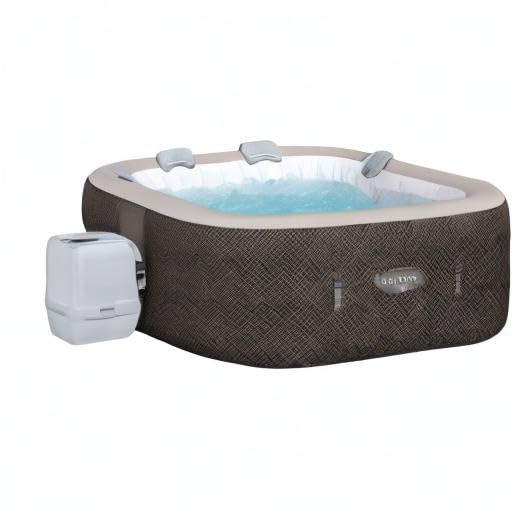 Inflatable Hot Tub Spa with LED Lights and App Control V9433