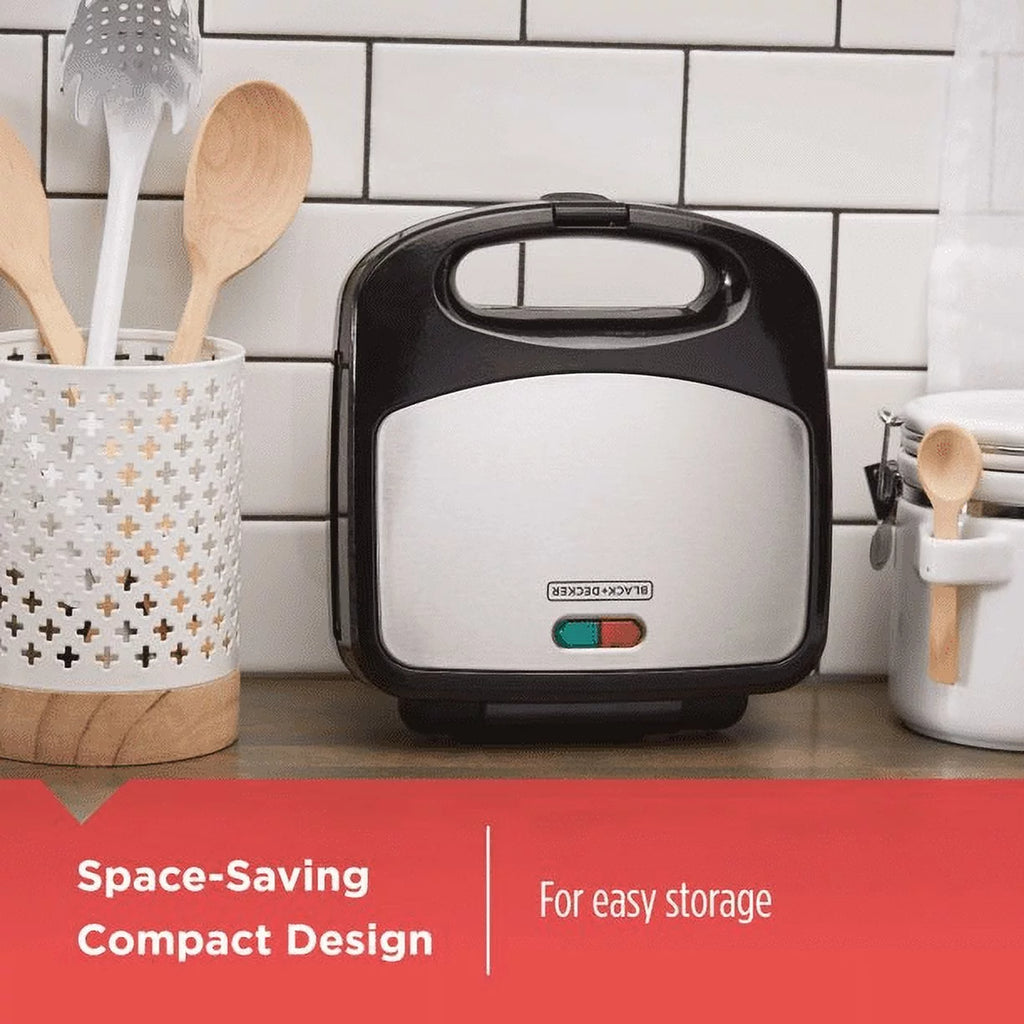 3-in-1 Waffle Maker, Grill, and Sandwich Maker V52069