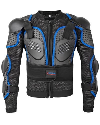 Kids Motorcycle Jacket with Chest Back Elbow Protection A980