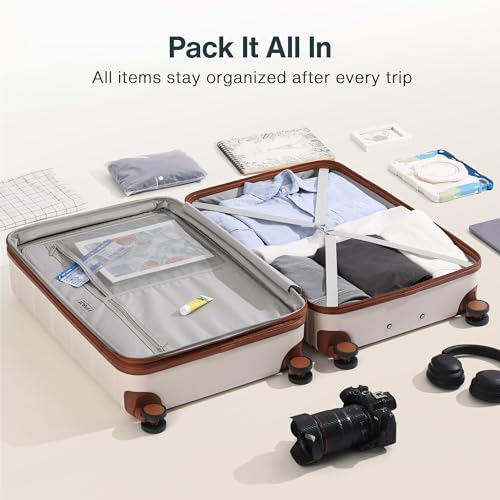 Luggage Set 3 Piece Hardside Expandable Lightweight with TSA Lock Spinner Wheels H69941