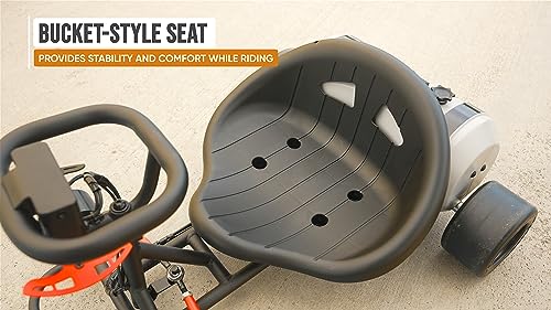 Pocket Go-Kart for Ages 6+, 10 MPH, 40-Minute Run Time K52715