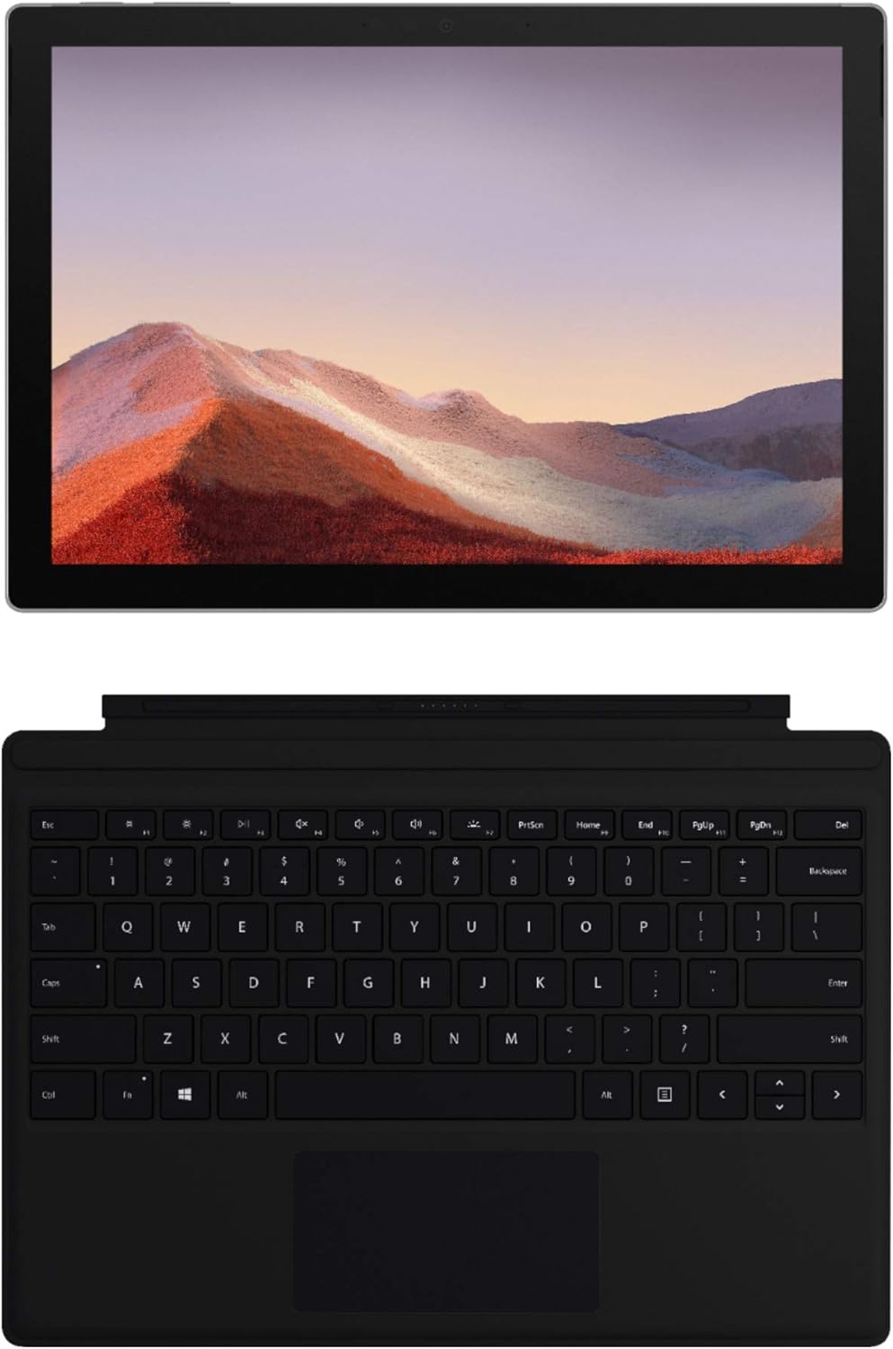 Surface Pro 7: 10th Gen i3, 4GB RAM, 128GB SSD, 12.3" Touch Display, Includes Type Cover A393