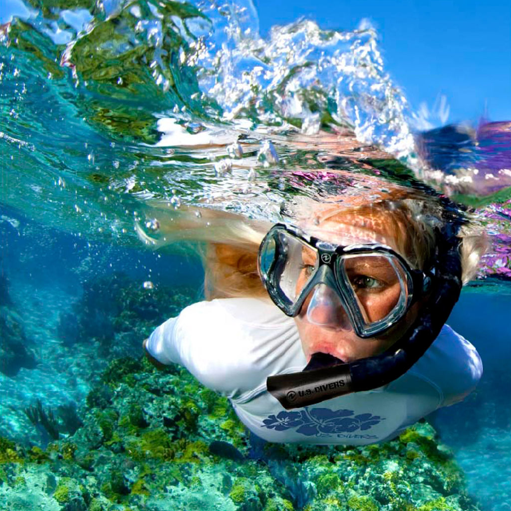 Mask, Snorkel, Fins and Bag Set V5810