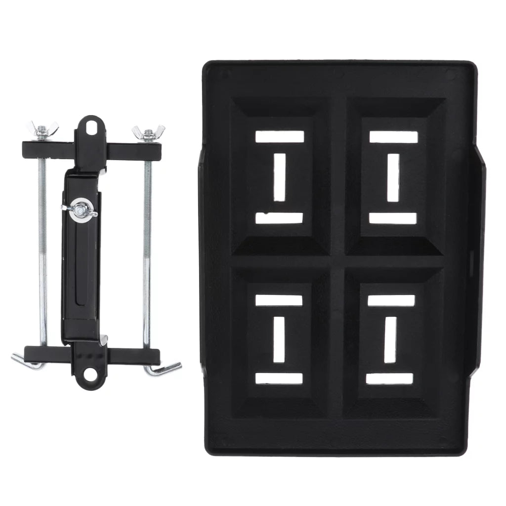 Pickup Truck RV Trailer Battery Tray and Clamp Holder P9910